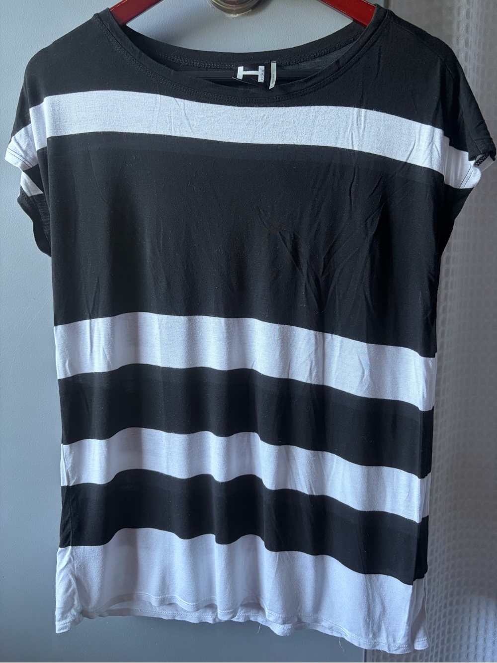 Black & White Striped Tee